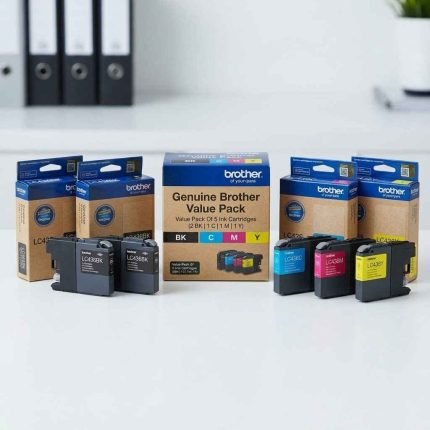 GENUINE BROTHER LC-436XL B | C | M| Y VALUE PACK SET OF 5 INK CARTRIDGE