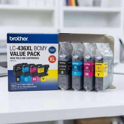 GENUINE BROTHER LC-436XL B | C | M| Y VALUE PACK SET OF 4 INK CARTRIDGE