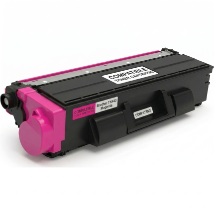 COMPATIBLE BROTHER TN-443 MAGENTA TONER CARTRIDGE