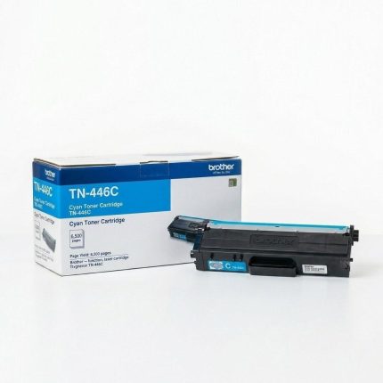 GENUINE BROTHER TN-446 CYAN TONER CARTRIDGE