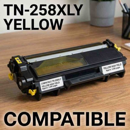 COMPATIBLE BROTHER TN-258XL YELLOW TONER CARTRIDGE