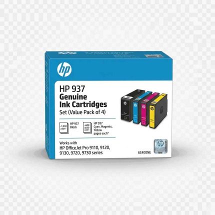 GENUINE HP 937 BLACK | CYAN | MAGENTA | YELLOW SET (VALUE PACK OF 4 GENUINE CARTRIDGE)