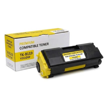 COMPATIBLE KYOCERA TK-8119 YELLOW TONER CARTRIDGE