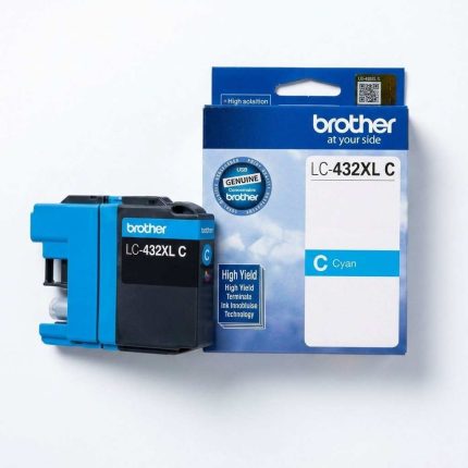 GENUINE BROTHER LC-432XL CYAN INK CARTRIDGE