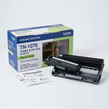 GENUINE BROTHER TN-1070 TONER & DR-1070 DRUM SET (VALUE PACK)