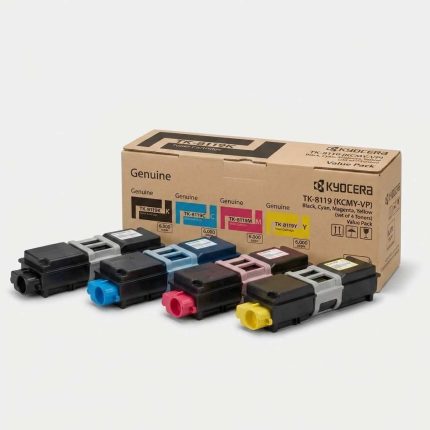 GENUINE KYOCERA TK-8119 B | C | M| Y VALUE PACK SET OF 5 TONER CARTRIDGE