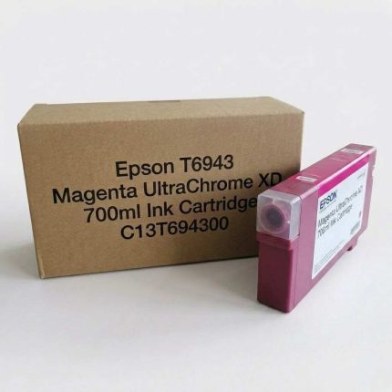 GENUINE EPSON T6943 MAGENTA ULTRACHROME XD 700ml INK CARTRIDGE C13T694300