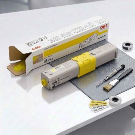 GENUINE OKI C332DN YELLOW TONER
