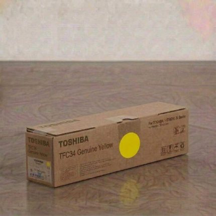 GENUINE TOSHIBA TFC34 YELLOW TONER