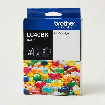 GENUINE BROTHER LC-40 BLACK INK CARTRIDGE