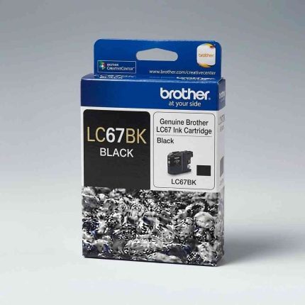 GENUINE BROTHER LC-67 BLACK INK CARTRIDGE