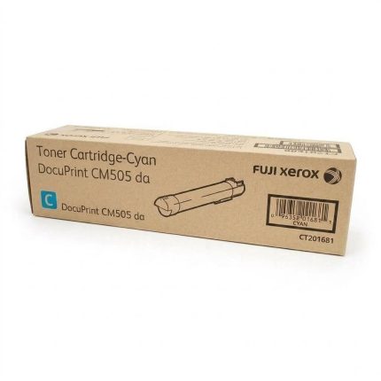 GENUINE FUJI XEROX CT201681 CYAN TONER