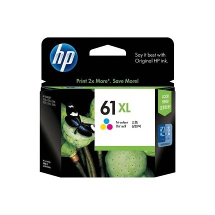 GENUINE HP #61 XL TRI COLOUR INK CH564WA
