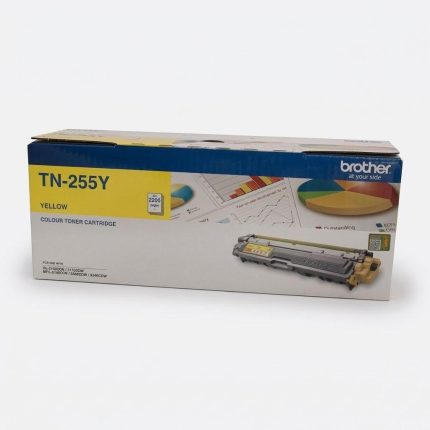 GENUINE BROTHER TN-255 YELLOW TONER CARTRIDGE