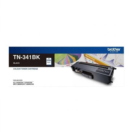 GENUINE BROTHER TN-341 BLACK TONER CARTRIDGE