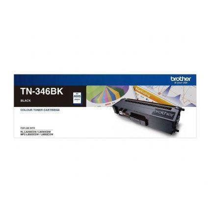 GENUINE BROTHER TN-346 BLACK TONER CARTRIDGE