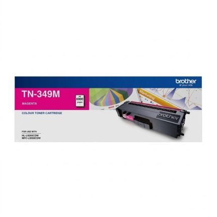GENUINE BROTHER TN-349 MAGENTA TONER CARTRIDGE