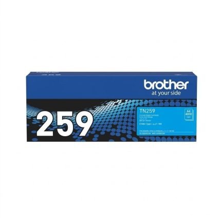 GENUINE BROTHER TN-259 CYAN TONER CARTRIDGE