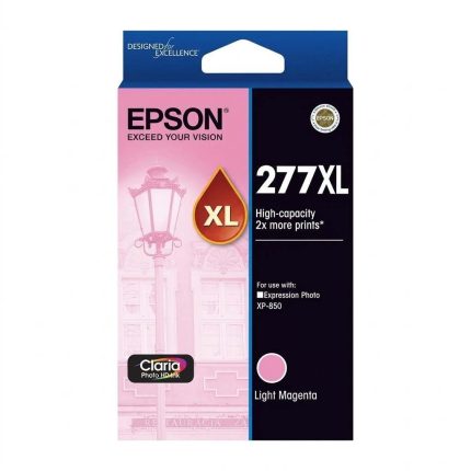 GENUINE EPSON 277XL LT MAGENTA INK CARTRIDGE