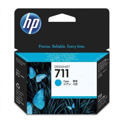 GENUINE HP #711 29ml CYAN INK CZ130A