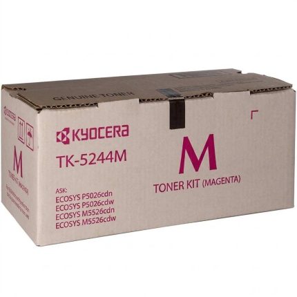 GENUINE KYOCERA TK-5244 MAGENTA TONER