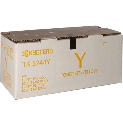 GENUINE KYOCERA TK-5244 YELLOW TONER