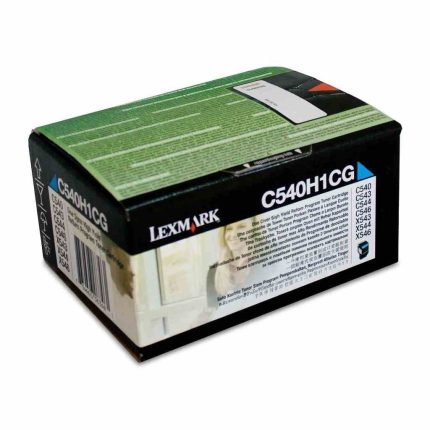 GENUINE LEXMARK C540H1CG CYAN TONER