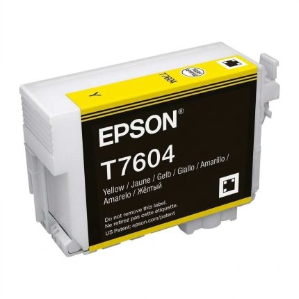 GENUINE EPSON 760 YELLOW INK CARTRIDGE