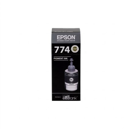 GENUINE EPSON T774 BLACK ECOTANK BOTTLE
