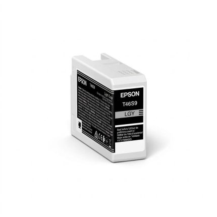 GENUINE EPSON 46S LIGHT GREY INK CARTRIDGE