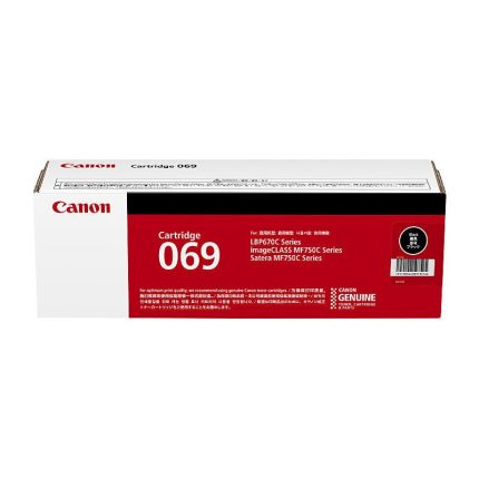 GENUINE CANON CART069 BLACK TONER
