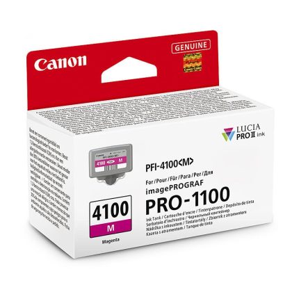 GENUINE CANON PFI4100 MAGENTA INK CARTRIDGE