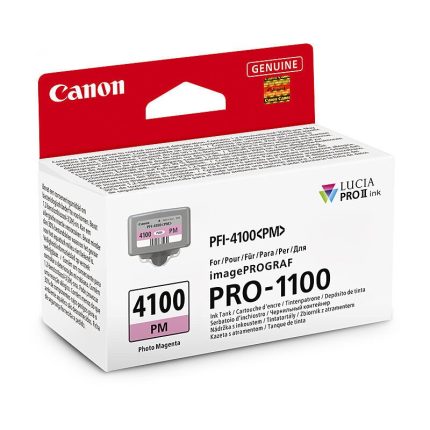 GENUINE CANON PFI4100 PHOTO MAGENTA INK CARTRIDGE