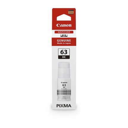 GENUINE CANON GI63 BLACK INK BOTTLE