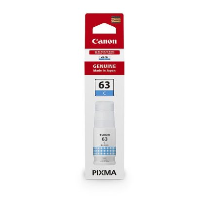 GENUINE CANON GI63 CYAN INK BOTTLE