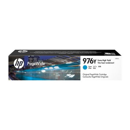 GENUINE HP #976Y CYAN INK CARTRIDGE L0R05A