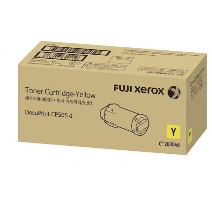 GENUINE FUJI XEROX CT203048 YELLOW TONER