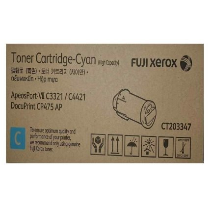 GENUINE FUJI XEROX CT203347 CYAN TONER