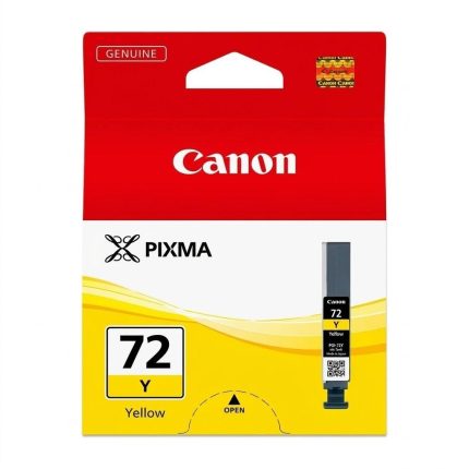 GENUINE CANON PGI72 YELLOW INK CARTRIDGE
