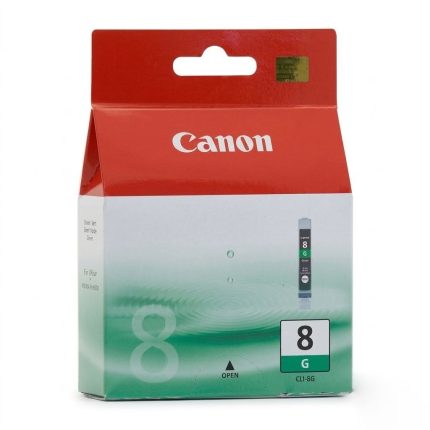 GENUINE CANON CLI8G GREEN INK CARTRIDGE