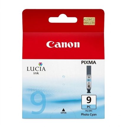 GENUINE CANON PGI9 PHOTO CYAN INK CARTRIDGE