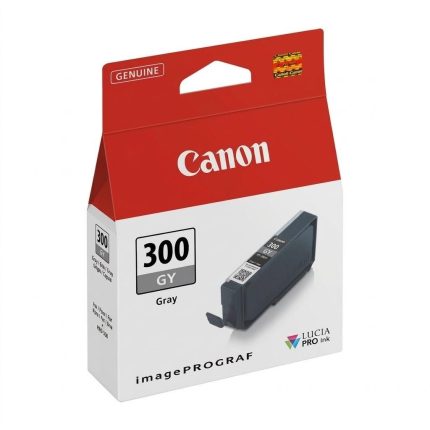 GENUINE CANON PFI300 GREY INK TANK