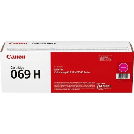 GENUINE CANON CART069 MAGENTA HY TONER