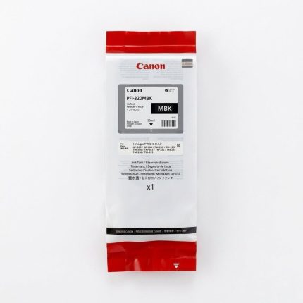 GENUINE CANON PFI320 MATTE BLACK INK