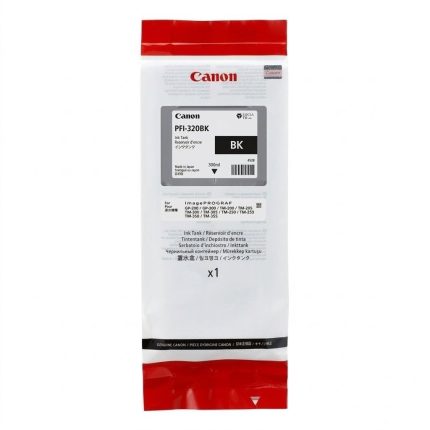 GENUINE CANON PFI320 BLACK INK