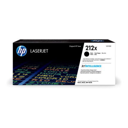 GENUINE HP #212X BLACK TONER W2120X