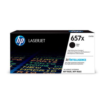 GENUINE HP #657X BLACK TONER CF470X