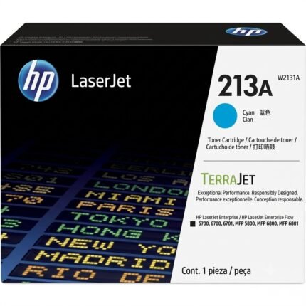 GENUINE HP #213A CYAN TONER W2131A