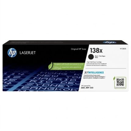 GENUINE HP #138X BLACK TONER W1380X