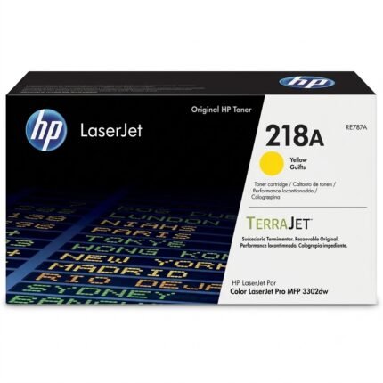 GENUINE HP #218A YELLOW TONER W2182A